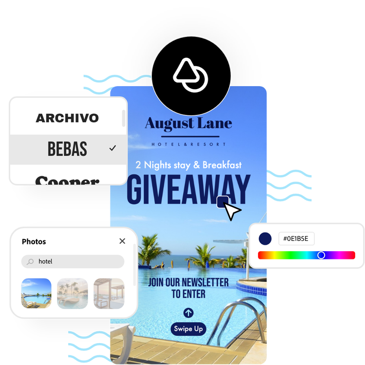 Free Online Instagram Giveaway Generator Adobe Express