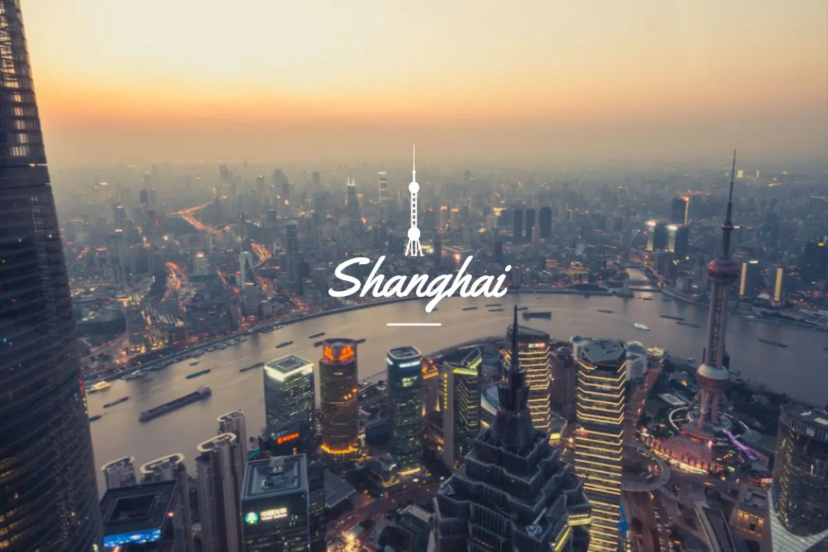 Light, Bright Shanghai Travel Postcard