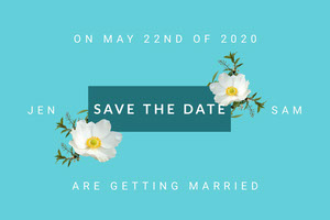 Free Save The Date Postcard Templates