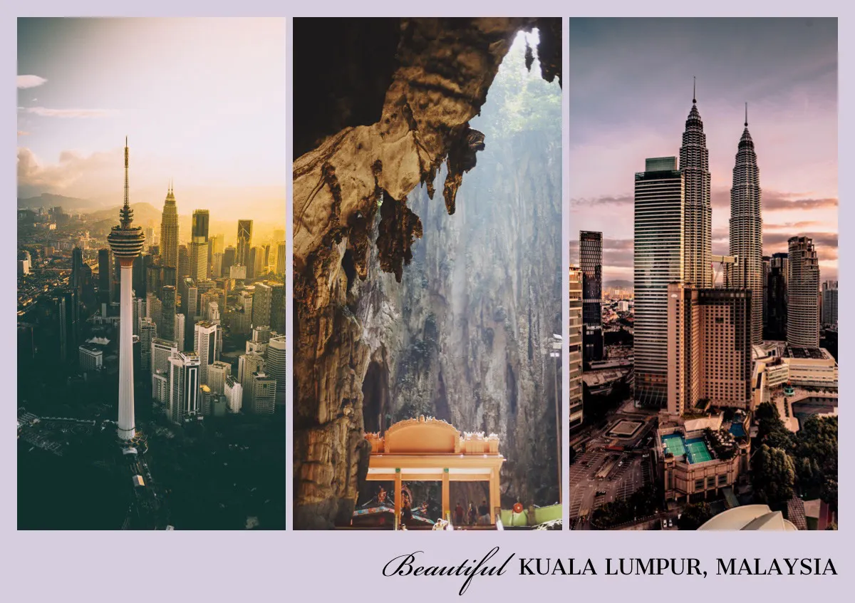 Beautiful Kuala Lumpur Postcard