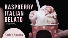 Italian Gelato Food Vlog YouTube Thumbnail Ice Creams