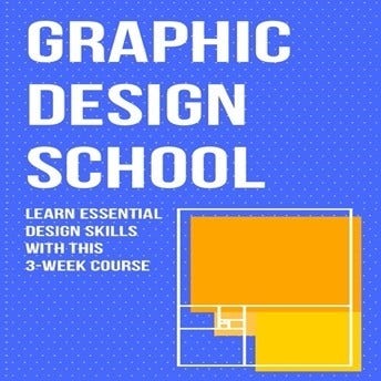 Blue and Yellow Graphic Design Course Instagram Story