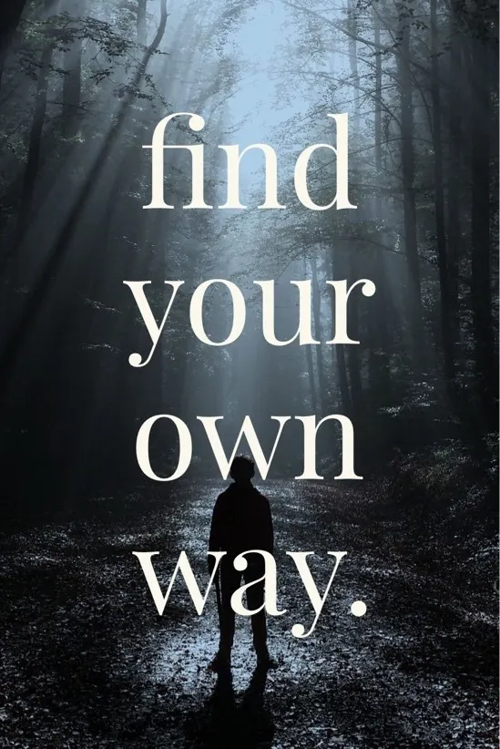 find your own way poster