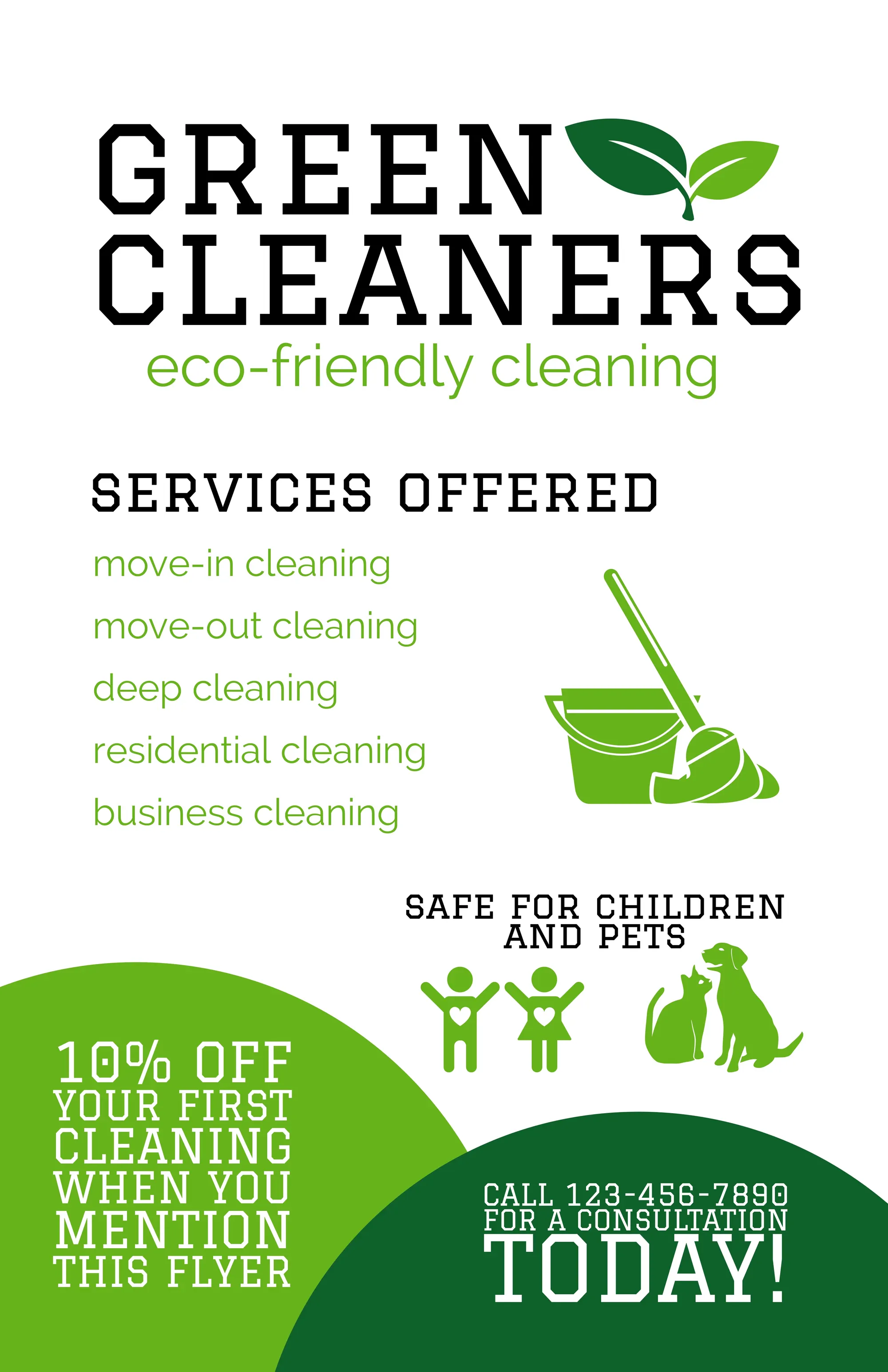 Free Customizable Cleaning Service Poster Templates  Adobe Spark In Cleaning Flyers Templates Free