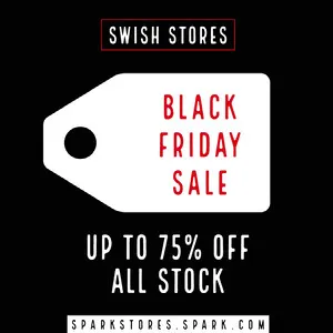 White Black and Red Black Friday Sale Instagram Graphic Black Friday