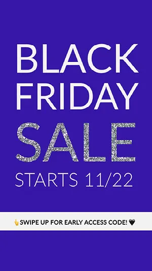 Blue, White and Silver Minimalistic Black Friday Sale Instagram Story Black Friday