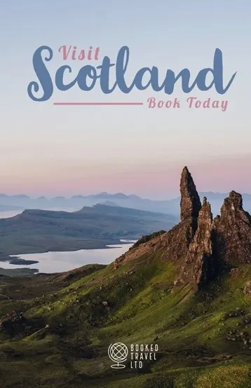 Mountain Sky Visit Scotland Poster