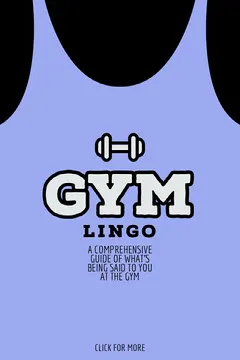 Blue Gym Lingo Pinterest Graphic Gym