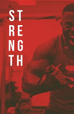 Red, Black and White Workout Catchphrase Instagram Story Gym