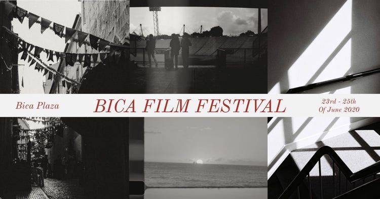 Black and White Film Festival Facebook Advert