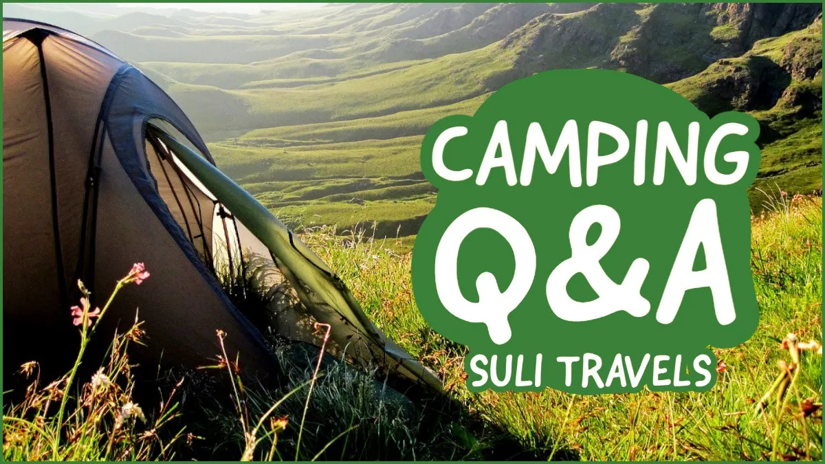 Green White Mountain Camping Q&A Suli Travels Youtube Thumbnails