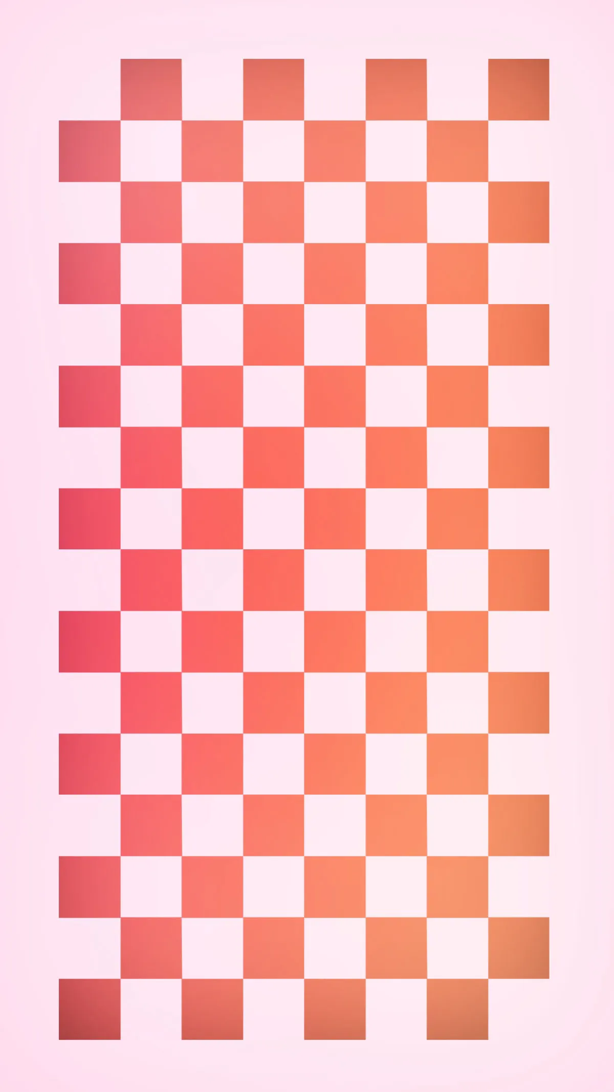 Pink Gradient Checkered Mobile Wallpaper