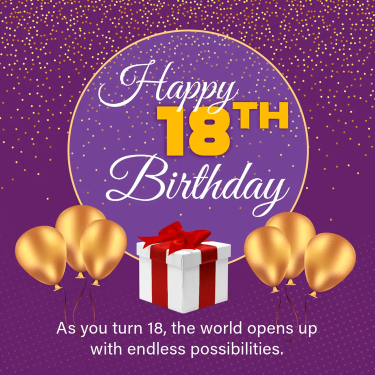 48 Fun 18th Birthday Ideas to Mark the Milestone | Adobe Express