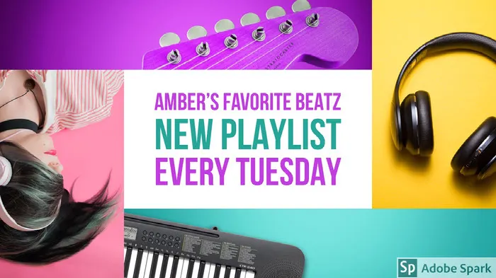 Amber’s Favorite Beatz  New playlist every Tuesday YouTube Banner Ideas