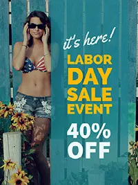 Labor Day Sale Event Small Business