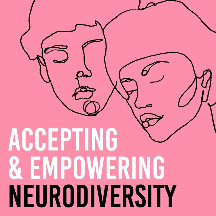 Pink Bold Illustrative Neurodiversity Instagram Square Post