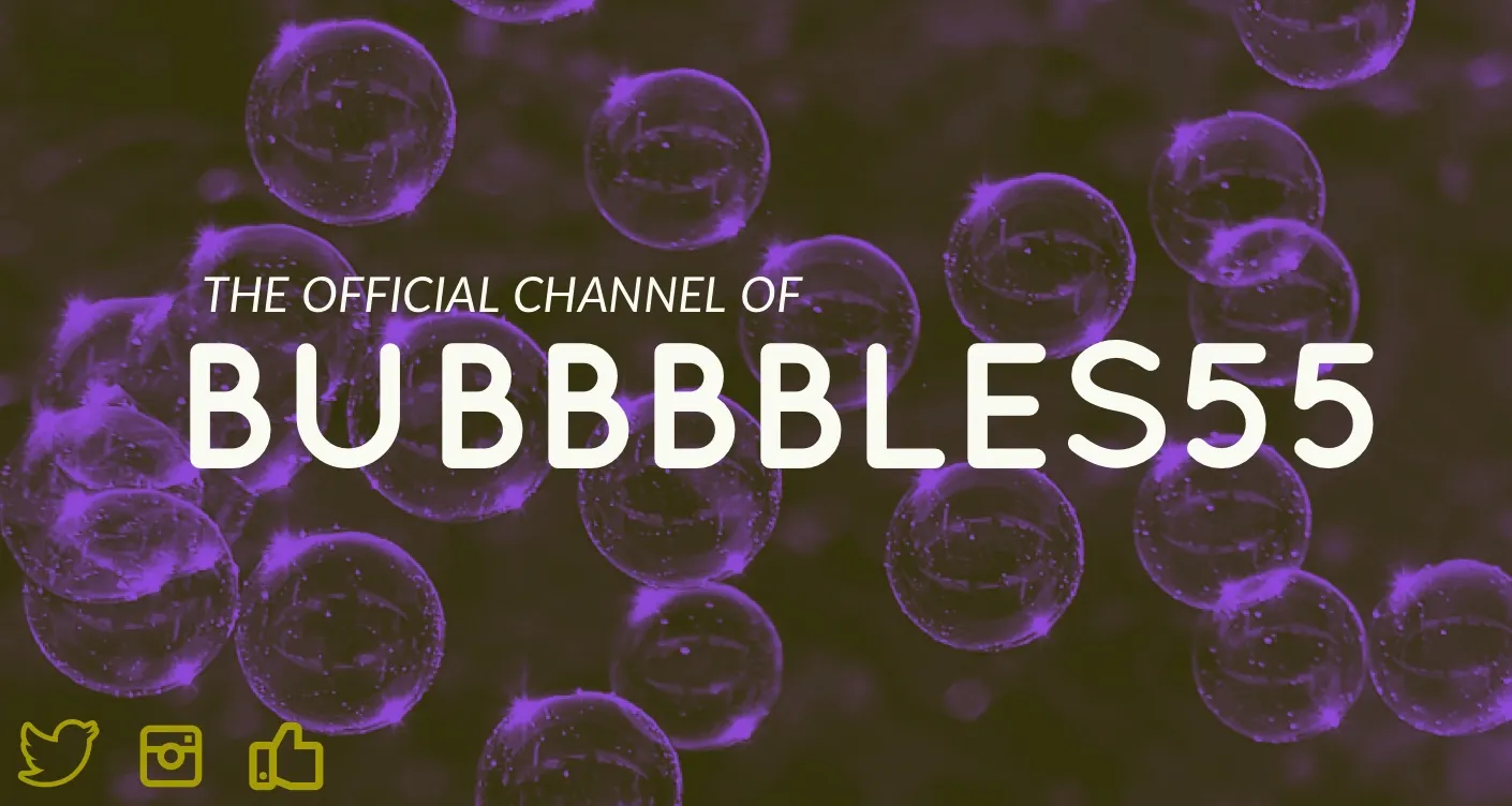 Purple Bubbles Twitch Banner