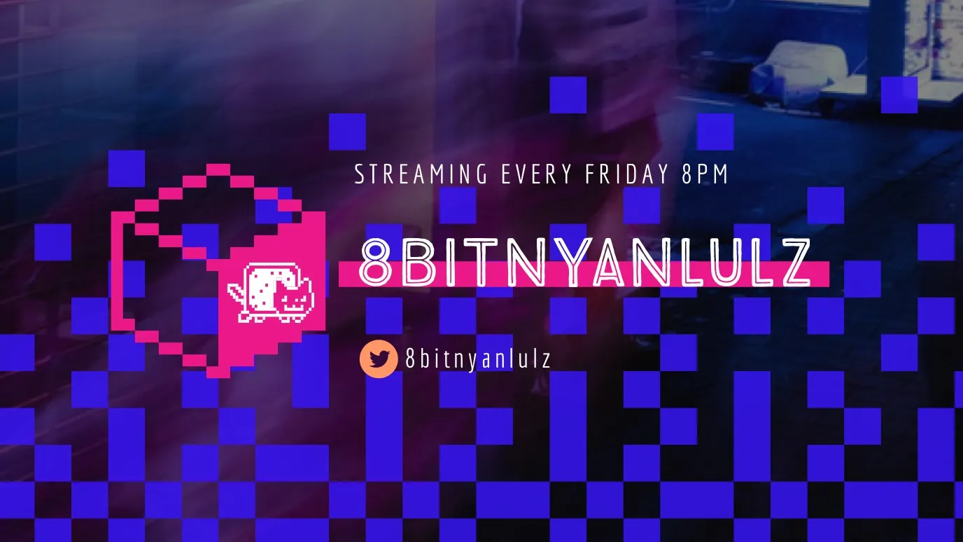 Violet and Pink Streaming Banner