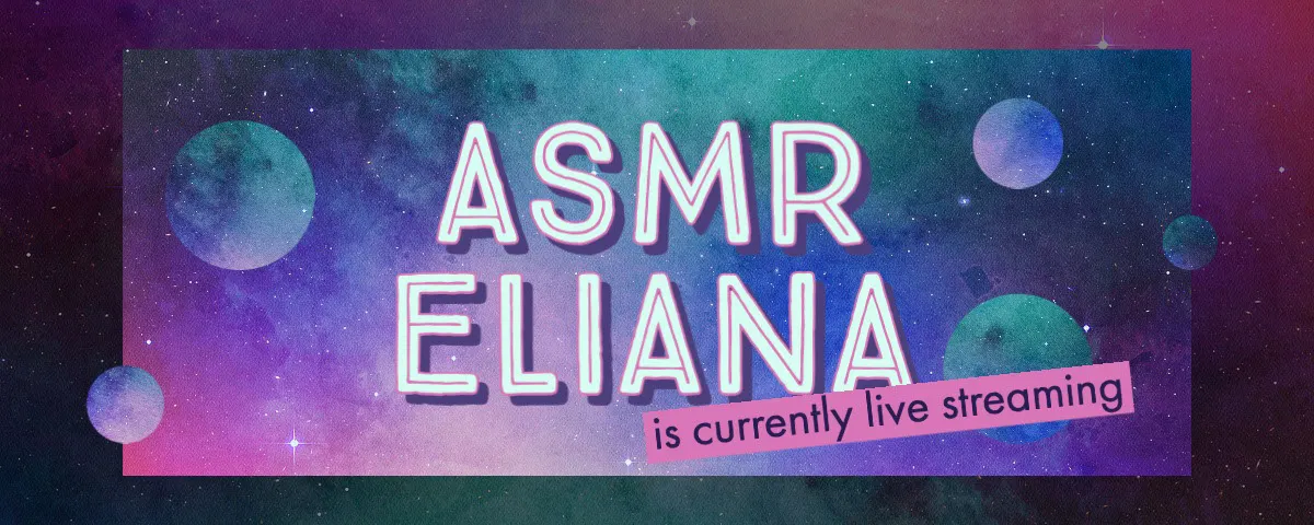 Galactic Space ASMR Twitch Banner 