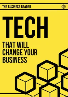 Yellow Modern Cubes Tech Business Magazine Cover Magazine Cover