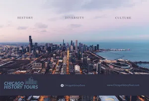 City Tour Travel and Tourism Brochure with Chicago Brochure