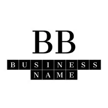 Black and White Business Logo Logo