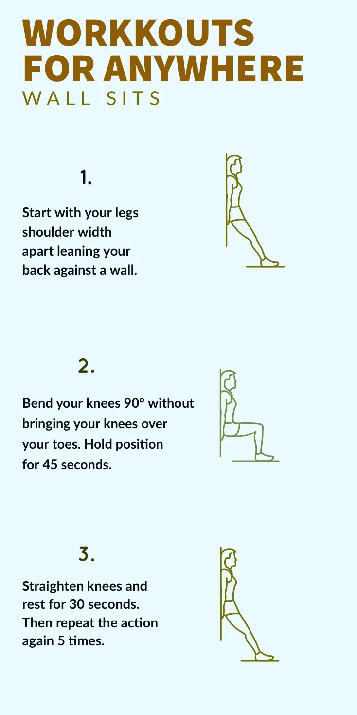 Illustrated Exercise Workout and Sport Infographic