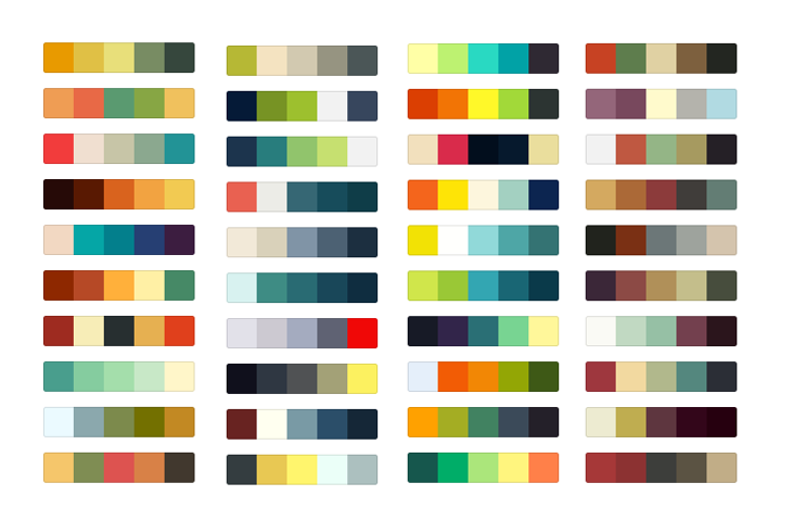 Colour palette generator