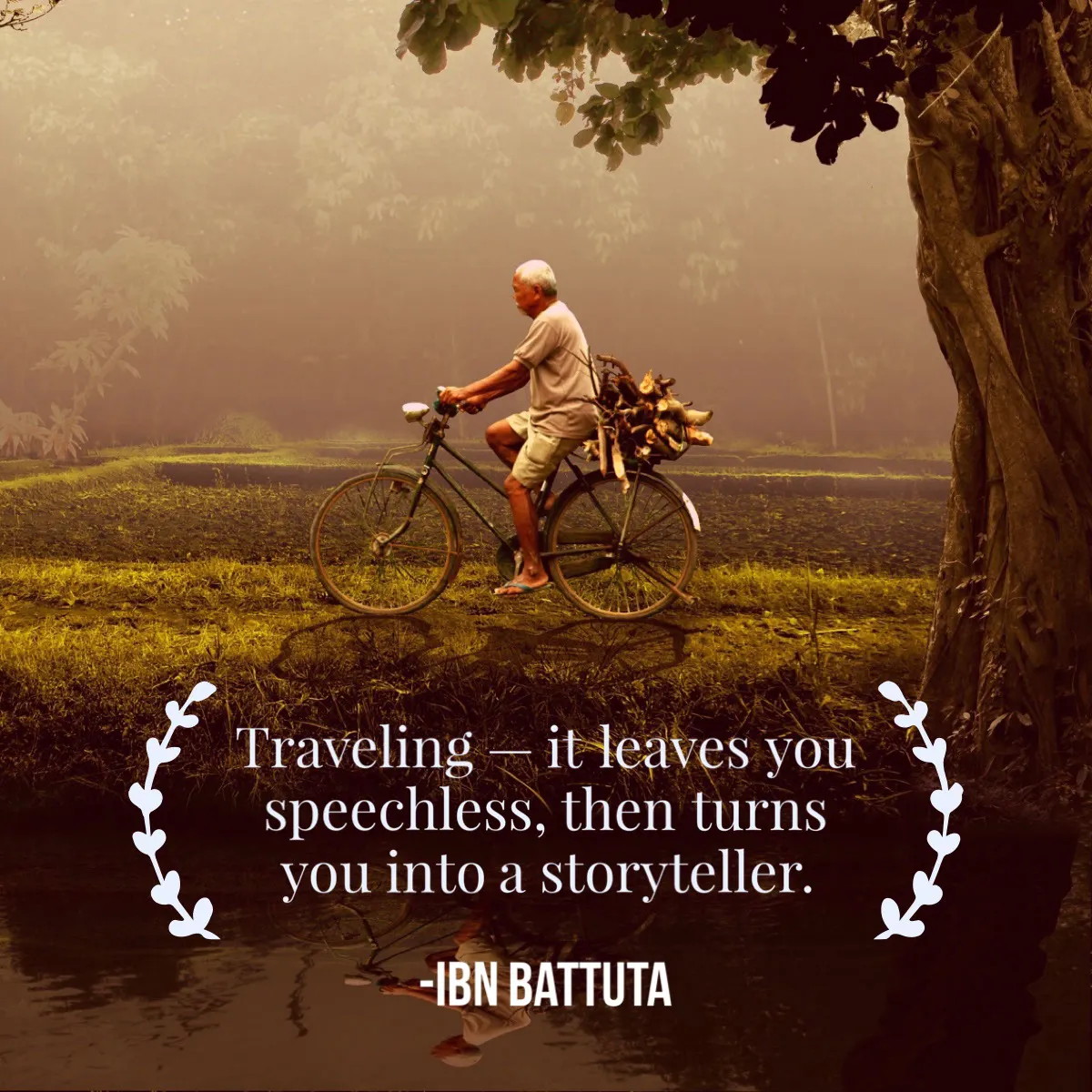 Traveling — it leaves you speechless, then turns you into a storyteller.