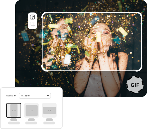 GIF Maker – Convert  Video to Animated GIF 