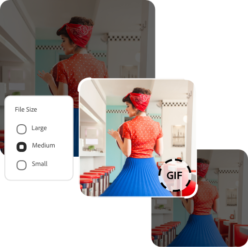 Convert to GIF (FREE)  Adobe Express 