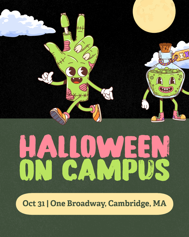 Halloween on campus template