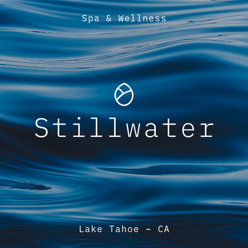 Iridescent depths template highlighting th visual style with multiple shades of blue and liquid textures