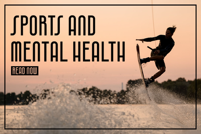 Content on a shoulder niche titled "Sports and Mental Health"