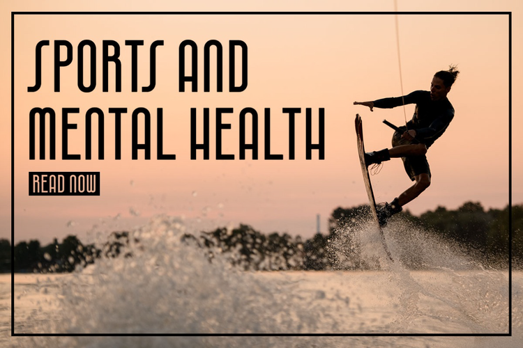 Content on a shoulder niche titled "Sports and Mental Health"