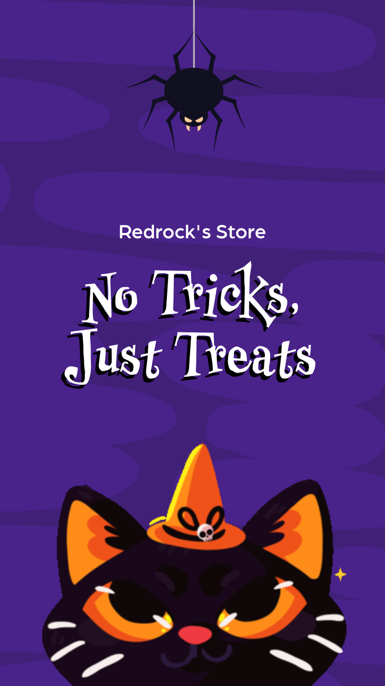 No tricks, just treats template