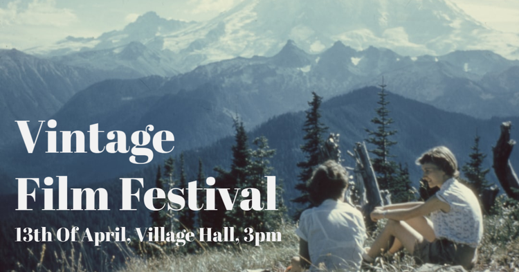 Facebook events: Vintage Film Festival Facebook post banner