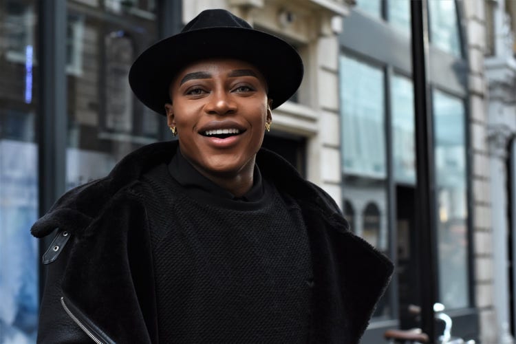 Free to use images: Picture of black man smiling