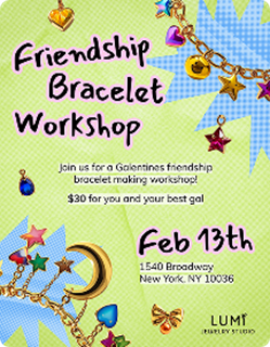 Girly and Y2k Galentines Day Workshop Flyer