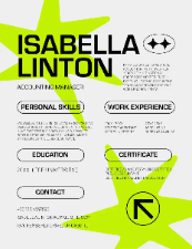 Isabella Linton resume