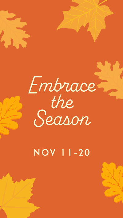 Embrace the season template