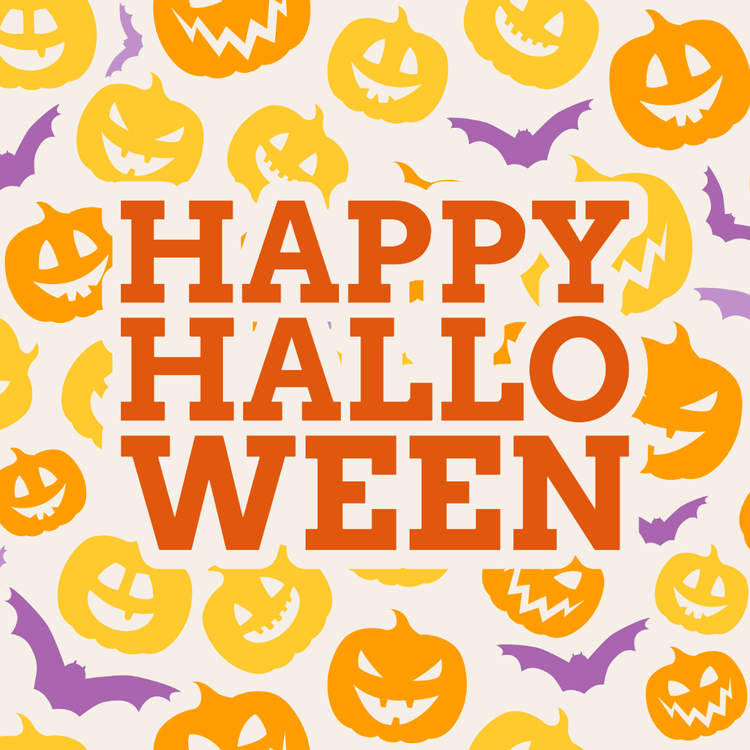 Happy Halloween template