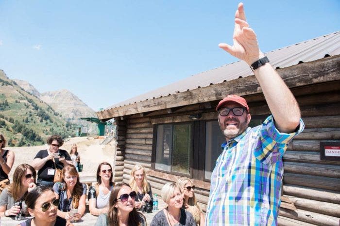 Justin Hackworth teaches mobile photography