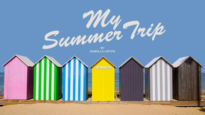 "My summer trip" template