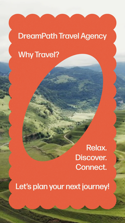 Travel agency poster