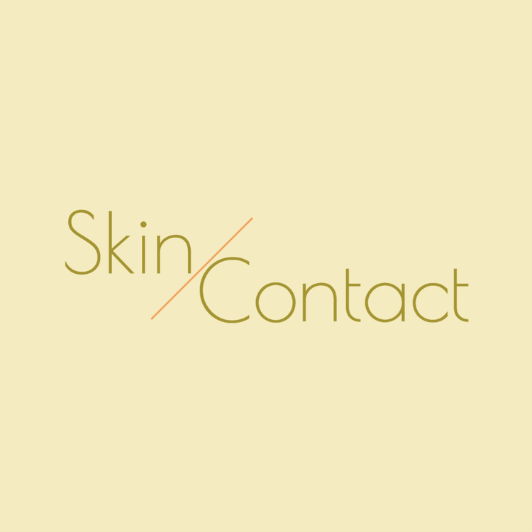 Skin Contact company logo written in the font Poiret One
