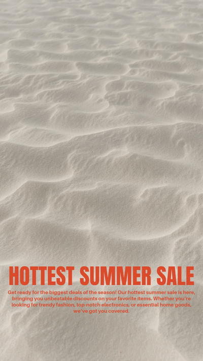 Summer sale template