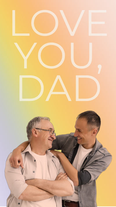 Father day card template