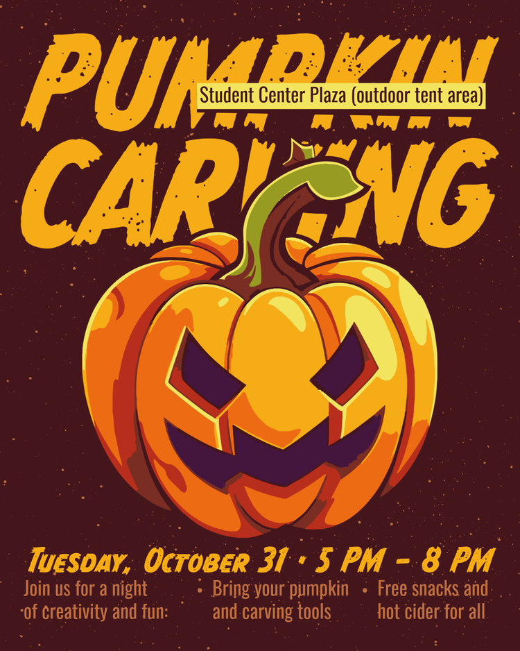 Pumpkin carving template