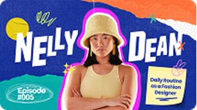 Colorful Daily Vlog YouTube Thumbnail